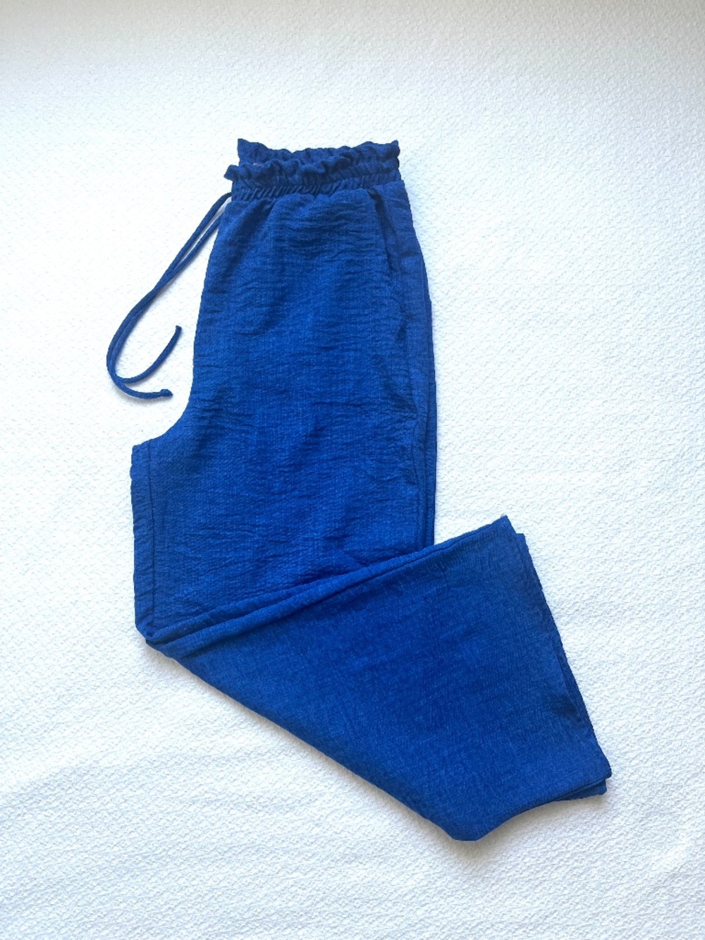LTX Sportswear Women's Comfort Waist Summer Pants Sz S Blue